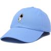 imageDALIX Astronaut Hat Galaxy Spaceman Baseball Caps for Men WomenLight Blue