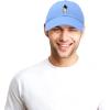 imageDALIX Astronaut Hat Galaxy Spaceman Baseball Caps for Men WomenLight Blue