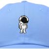 imageDALIX Astronaut Hat Galaxy Spaceman Baseball Caps for Men WomenLight Blue
