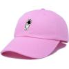 imageDALIX Astronaut Hat Galaxy Spaceman Baseball Caps for Men WomenLight Pink
