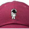 imageDALIX Astronaut Hat Galaxy Spaceman Baseball Caps for Men WomenMaroon