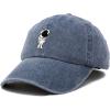 imageDALIX Astronaut Hat Galaxy Spaceman Baseball Caps for Men WomenNavy Blue Vintage