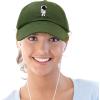 imageDALIX Astronaut Hat Galaxy Spaceman Baseball Caps for Men WomenOlive