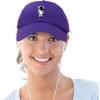 imageDALIX Astronaut Hat Galaxy Spaceman Baseball Caps for Men WomenPurple