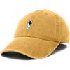 imageDALIX Astronaut Hat Galaxy Spaceman Baseball Caps for Men WomenWashed Gold