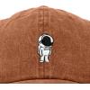 imageDALIX Astronaut Hat Galaxy Spaceman Baseball Caps for Men WomenWashed Orange