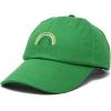imageDALIX Embroidered Lucky Rainbow St Patricks Day Saint Pattys Dad Cap Hat WomenKelly Green