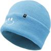 imageDALIX Embroidered Smile Face Beanie Skull CapBaby Blue