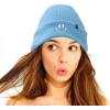imageDALIX Embroidered Smile Face Beanie Skull CapBaby Blue