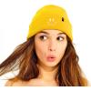 imageDALIX Embroidered Smile Face Beanie Skull CapMinion Yellow