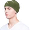 imageDALIX Embroidered Smile Face Beanie Skull CapOlive