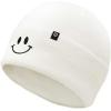 imageDALIX Embroidered Smile Face Beanie Skull CapWhite