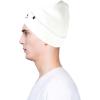 imageDALIX Embroidered Smile Face Beanie Skull CapWhite
