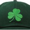 imageDALIX St Patricks Day Shamrock Hat Womens Embroidered Baseball CapDark Green