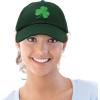imageDALIX St Patricks Day Shamrock Hat Womens Embroidered Baseball CapDark Green