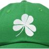 imageDALIX St Patricks Day Shamrock Hat Womens Embroidered Baseball CapKelly Green