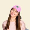 imageDALIX St Patricks Day Shamrock Hat Womens Embroidered Baseball CapLight Pink