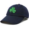 imageDALIX St Patricks Day Shamrock Hat Womens Embroidered Baseball CapNavy Blue