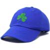 imageDALIX St Patricks Day Shamrock Hat Womens Embroidered Baseball CapRoyal Blue