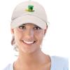 imageSt Patricks Leprechaun Hat Womens Embroidered Baseball CapBeige
