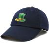 imageSt Patricks Leprechaun Hat Womens Embroidered Baseball CapNavy Blue