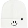 imageDALIX Embroidered Smile Face Beanie Skull CapWhite