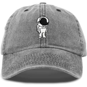 imageDALIX Astronaut Hat Galaxy Spaceman Baseball Caps for Men WomenBlack Vintage