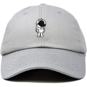 imageDALIX Astronaut Hat Galaxy Spaceman Baseball Caps for Men WomenGray
