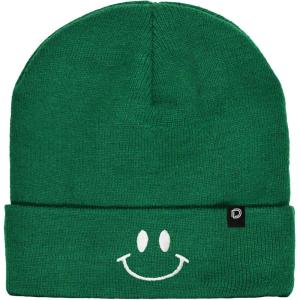 imageDALIX Embroidered Smile Face Beanie Skull CapGreen