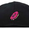 imageDALIX Donut Embroidered Mens Cotton Dad Hat Baseball CapBlack