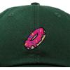 imageDALIX Donut Embroidered Mens Cotton Dad Hat Baseball CapDark Green