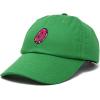 imageDALIX Donut Embroidered Mens Cotton Dad Hat Baseball CapKelly Green