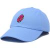imageDALIX Donut Embroidered Mens Cotton Dad Hat Baseball CapLight Blue