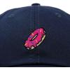 imageDALIX Donut Embroidered Mens Cotton Dad Hat Baseball CapNavy Blue