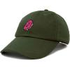 imageDALIX Donut Embroidered Mens Cotton Dad Hat Baseball CapOlive