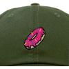 imageDALIX Donut Embroidered Mens Cotton Dad Hat Baseball CapOlive