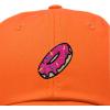 imageDALIX Donut Embroidered Mens Cotton Dad Hat Baseball CapOrange
