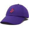 imageDALIX Donut Embroidered Mens Cotton Dad Hat Baseball CapPurple