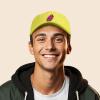 imageDALIX Donut Embroidered Mens Cotton Dad Hat Baseball CapYellow