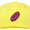 imageDALIX Donut Embroidered Mens Cotton Dad Hat Baseball CapYellow