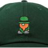 imageDALIX Embroidered Lucky Gnome St Patricks Dad Saint Pattys Cap Hat WomenDark Green