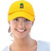 imageDALIX Embroidered Lucky Gnome St Patricks Dad Saint Pattys Cap Hat WomenGold