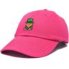 imageDALIX Embroidered Lucky Gnome St Patricks Dad Saint Pattys Cap Hat WomenHot Pink