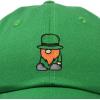 imageDALIX Embroidered Lucky Gnome St Patricks Dad Saint Pattys Cap Hat WomenKelly Green