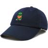 imageDALIX Embroidered Lucky Gnome St Patricks Dad Saint Pattys Cap Hat WomenNavy Blue