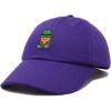 imageDALIX Embroidered Lucky Gnome St Patricks Dad Saint Pattys Cap Hat WomenPurple
