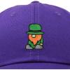 imageDALIX Embroidered Lucky Gnome St Patricks Dad Saint Pattys Cap Hat WomenPurple