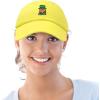 imageDALIX Embroidered Lucky Gnome St Patricks Dad Saint Pattys Cap Hat WomenYellow