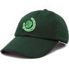 imageSt Patricks Lucky Horseshoe Hat Men Womens Embroidered Baseball CapDark Green
