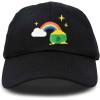 imageDALIX St Patricks Pot of Gold Hat Womens Embroidered Baseball CapBlack